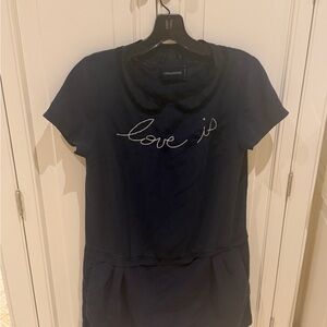 Love Is Navy Blue Women's Top or dress